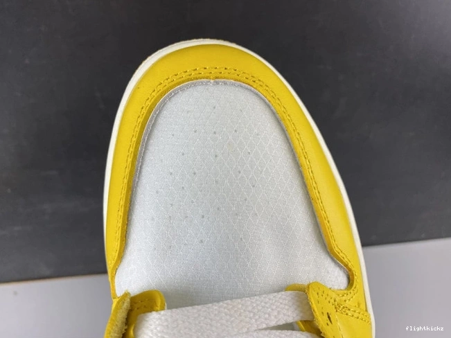 Powder Air 1 White Jordan Yellow-Cone x AQ0818-149 Dark Off-White NRG 0306